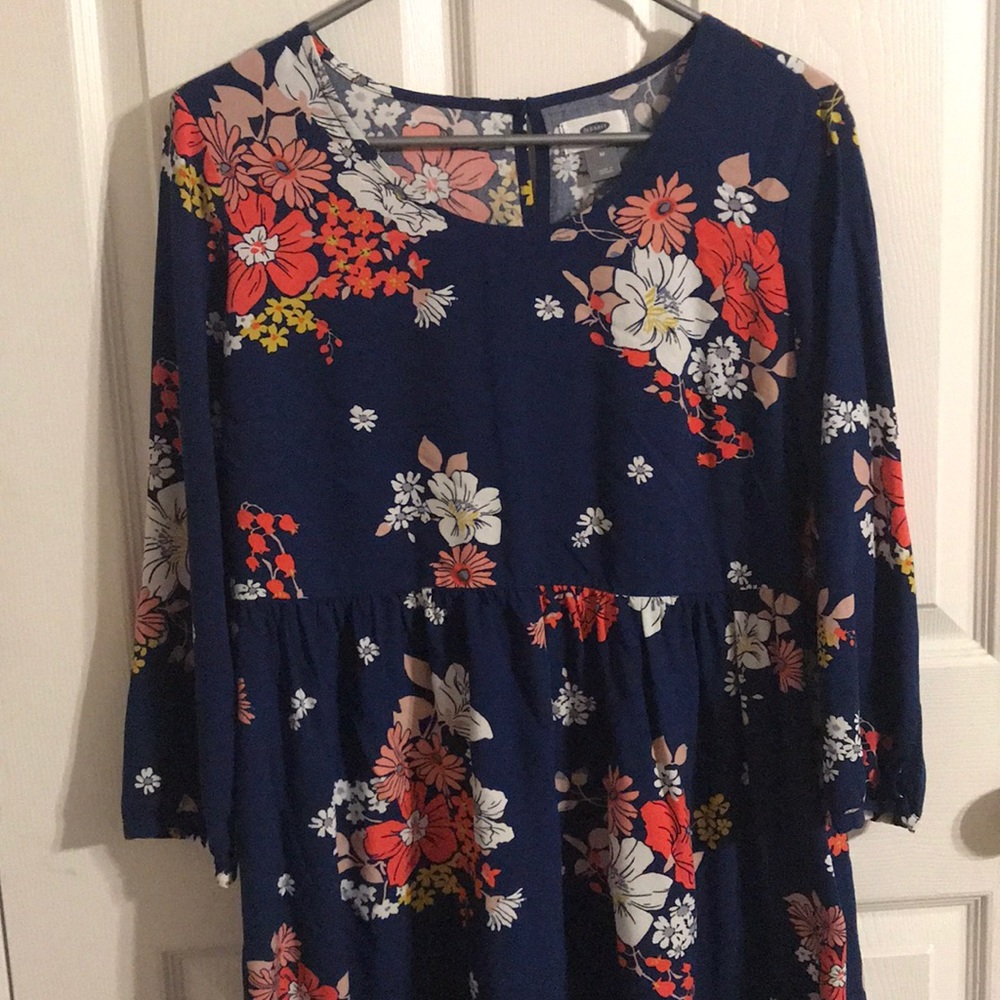 Old Navy Printed Woven Floral Dress